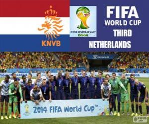 yapboz Hollanda Brezilya 2014 Dünya Kupası sınıflandırılmış 3.